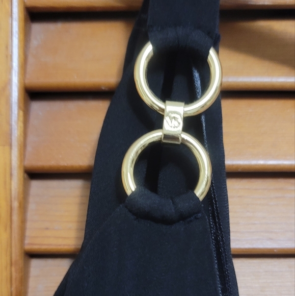 Michael Kors - Black One Shoulder Top - Picture 7 of 8